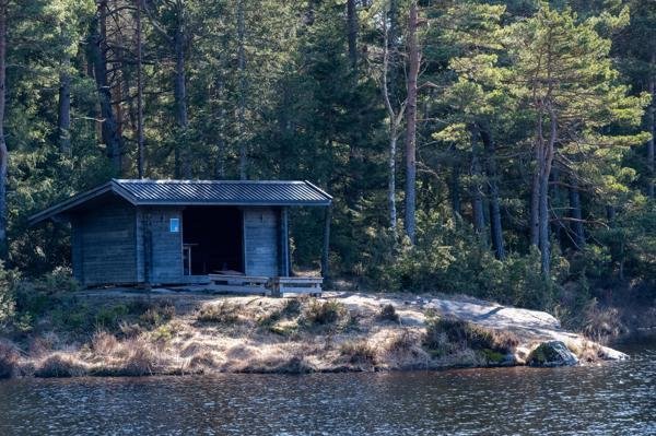Abborevattnet Vindskydd - Huvudbild