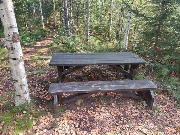Bänkbord Bosvedjebäcken - Bild 1