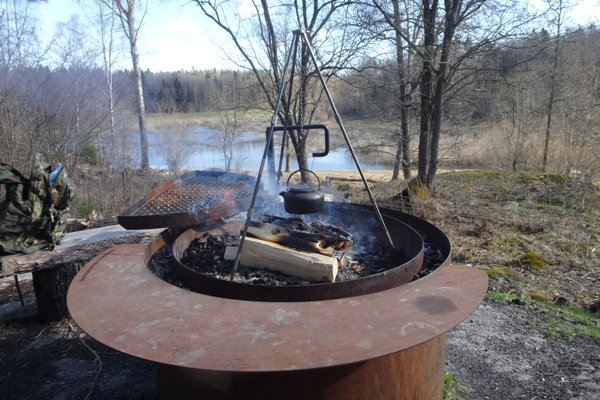 Eldplats Västra Linasjön - Bild 2
