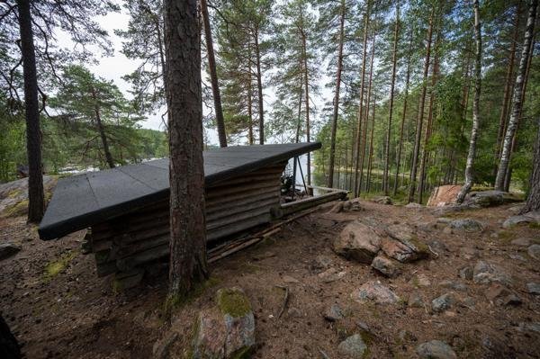 Glaskogen Knappstadsviken Vindskydd - Bild 1