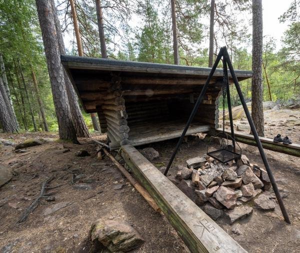 Glaskogen Knappstadsviken Vindskydd - Bild 2