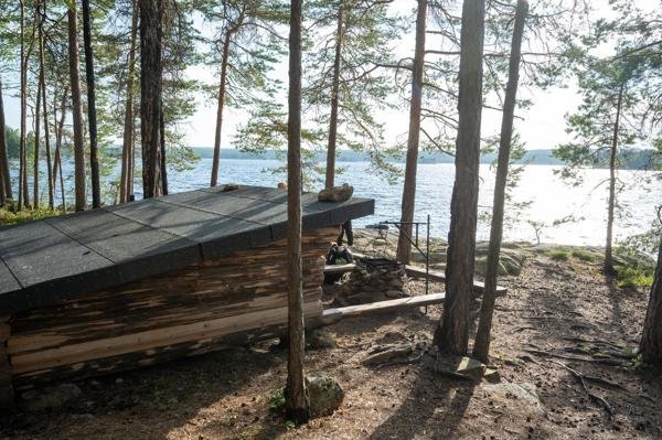 Glaskogen Vindskydd Nordväst - Huvudbild