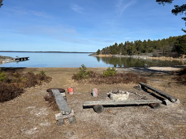 Knicksand enkel grillplats - Huvudbild