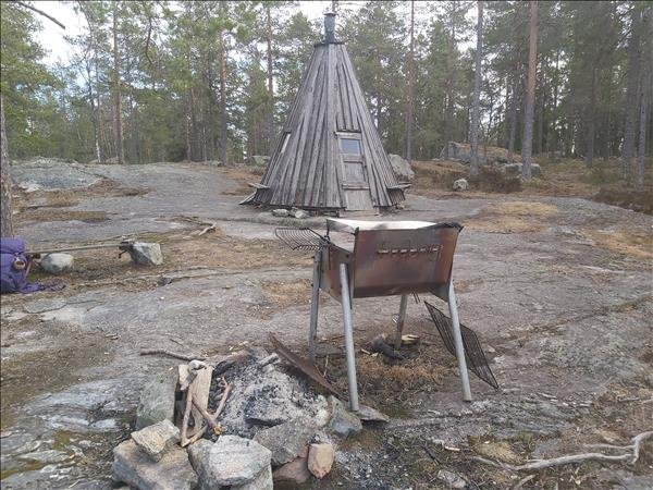Sagberg träkåtan - Bild 1