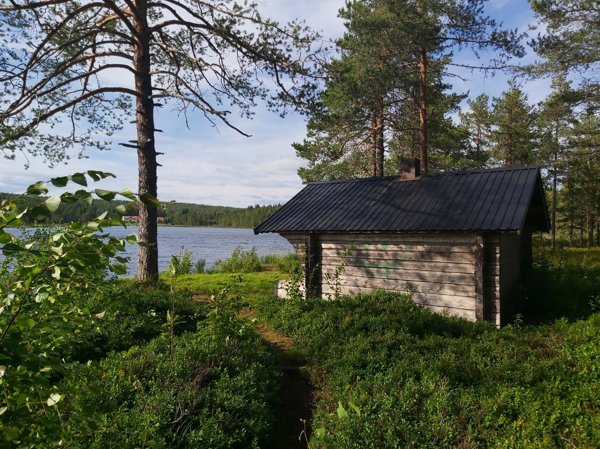 Skravelsjötjärnens vindskydd - Bild 2