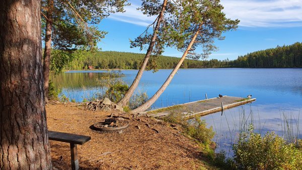 Stångtjärn Norra Fiskebryggan - Huvudbild