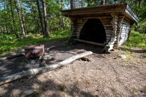 Stora Gråtåsvattnets Vindskydd - Bild 2