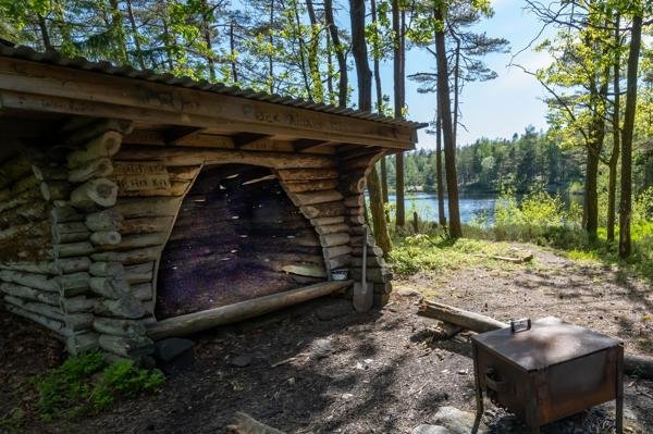 Stora Gråtåsvattnets Vindskydd - Huvudbild