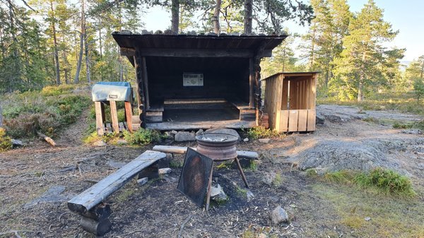 Vindskydd berget - Bild 1