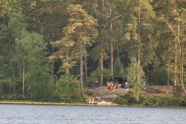 Vindskydd Seglora Skärsjön - Bild 2