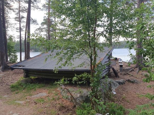 Vindskydd Seglora Skärsjön - Huvudbild